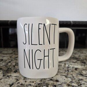 Rae Dunn ‘Silent Night’ Christmas Mug – Farmhouse Holiday LL Mug